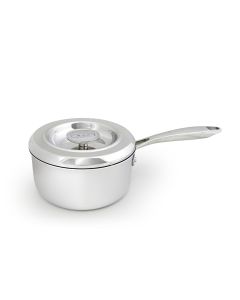 AGA Non-Stick Stainless 18cm Saucepan and Lid