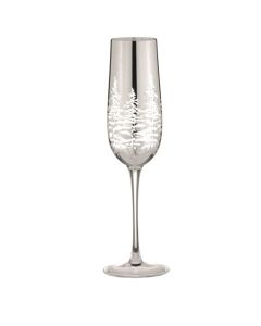 Alpine Silver Set of Two Flute Glasses