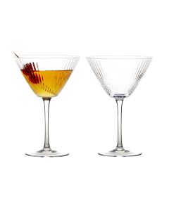 Empire Set of Two Cocktail Glasses