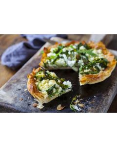 Broccoli and Goats’ Cheese Tart