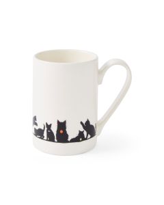 Silhouette Cat Friends Mug